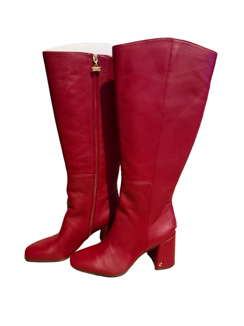 BNWT Circus NY Women’s Red Knee-High Leather Boots